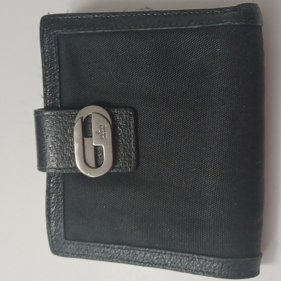 Authentic Vintage Black Gucci Tom Ford Compact Wallet & Key Holder - Picture 2 of 8